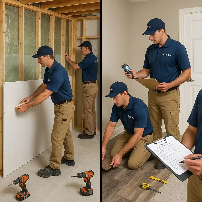 Repairs and Reconstruction process in Mascotte, FL