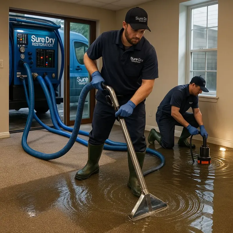 Water Extraction and Removal process in Mascotte, FL